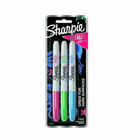 NEWELL BRANDS Sharpie Metallic 3-Cd As 2029669